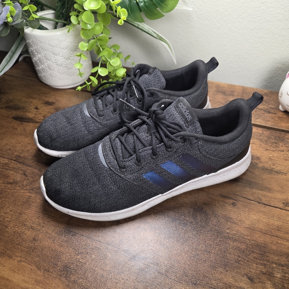 Adidas Gray Cloudfoam 28Y001 Walking Sneakers Woman Size 9.5